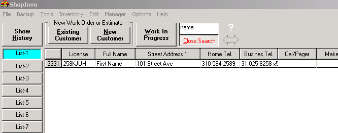 ShopInvo Screenshot
